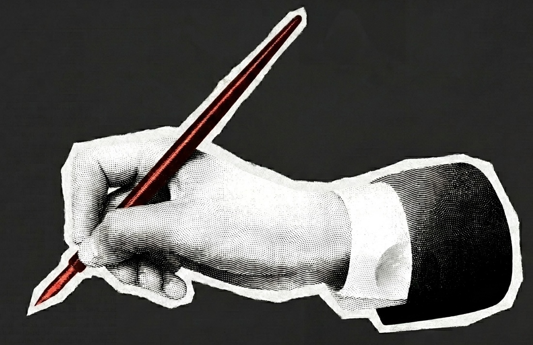 bottom writing image